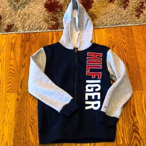 Boys Medium (12/4) Tommy Hilfiger Zip Up hoodie